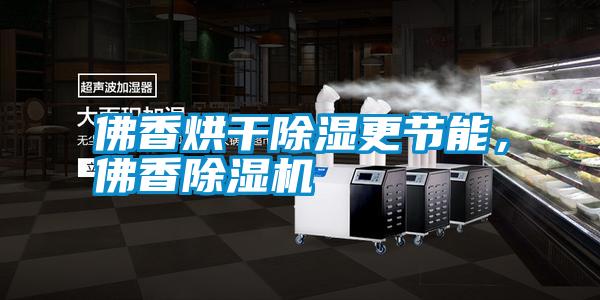 佛香烘干除濕更節能，佛香除濕機