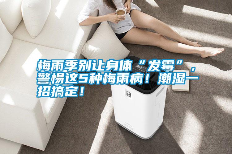 梅雨季別讓身體“發霉”，警惕這5種梅雨??！潮濕一招搞定！