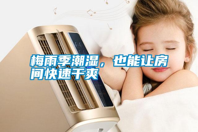 梅雨季潮濕,也能讓房間快速干爽