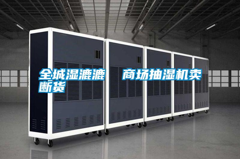 全城濕漉漉 商場抽濕機(jī)賣斷貨