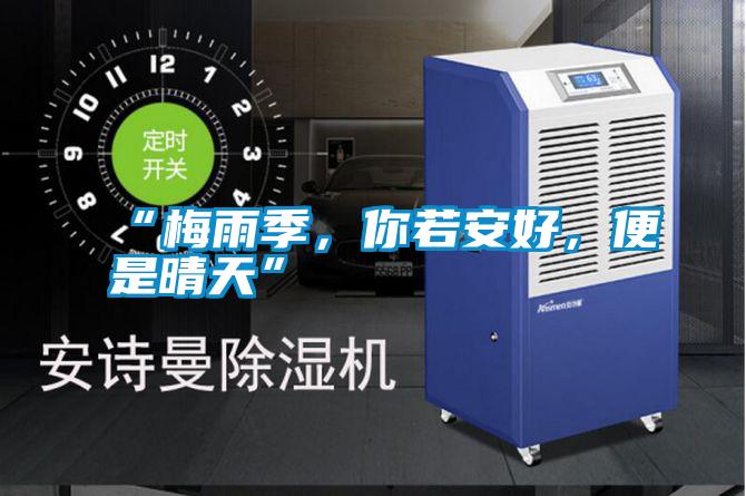“梅雨季，你若安好，便是晴天”