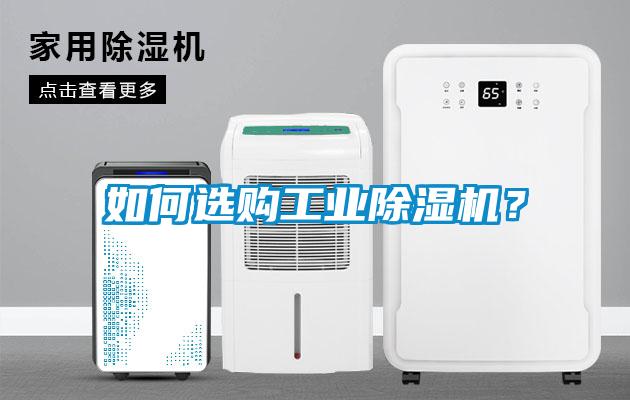 如何選購工業除濕機？