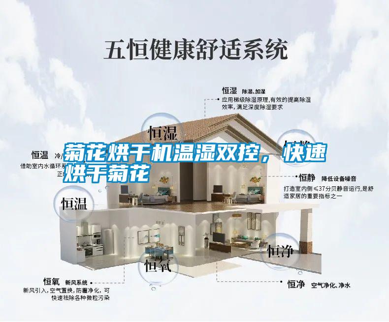 菊花烘干機溫濕雙控,快速烘干菊花