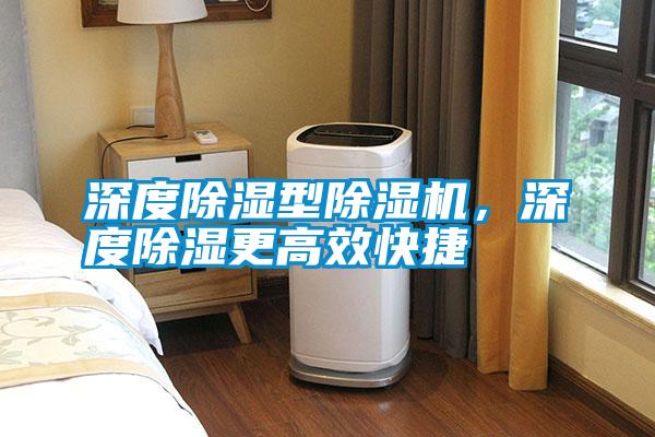 深度除濕型除濕機，深度除濕更高效快捷