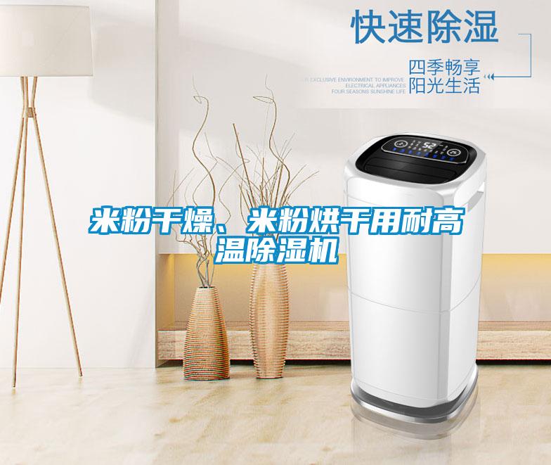 米粉干燥、米粉烘干用耐高溫除濕機