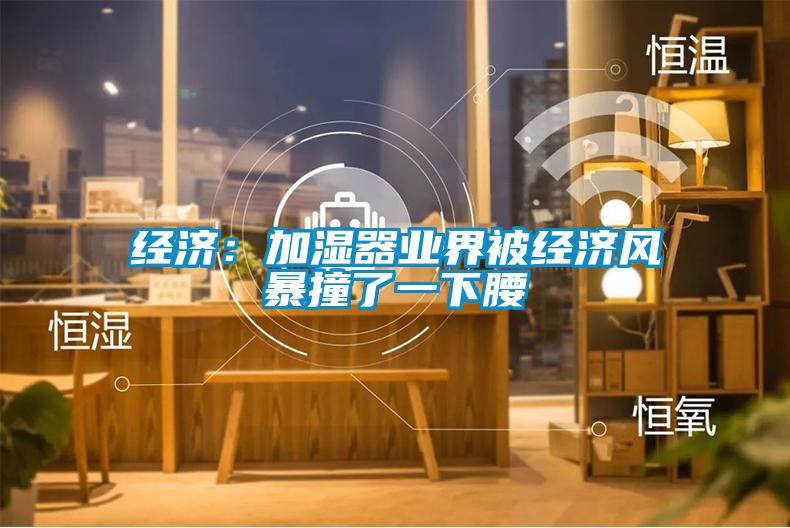 經濟:加濕器業界被經濟風暴撞了一下腰