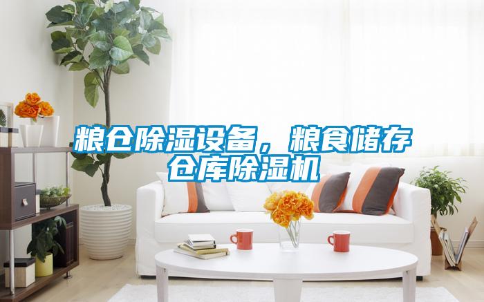 糧倉除濕設備,糧食儲存倉庫除濕機