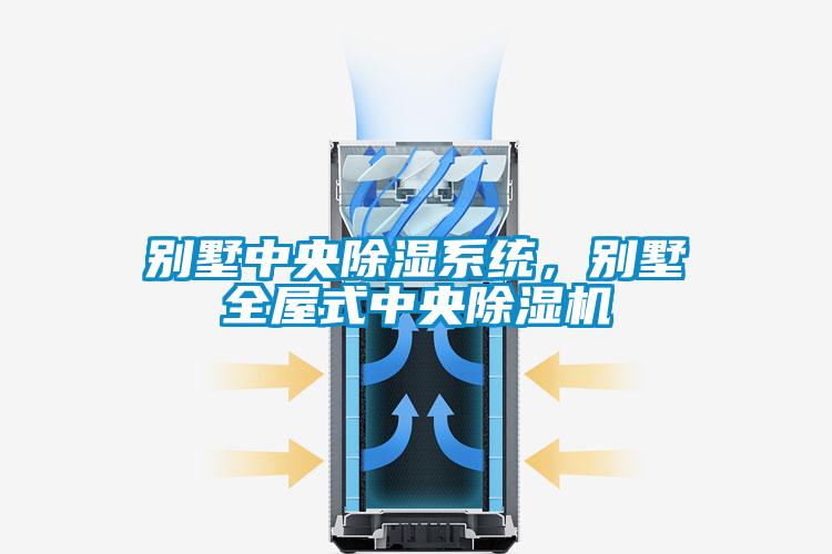 別墅中央除濕系統，別墅全屋式中央除濕機