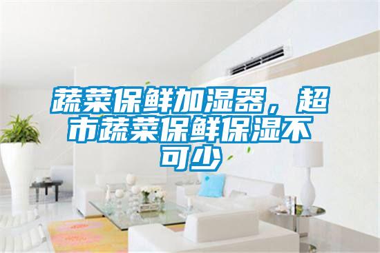 蔬菜保鮮加濕器,超市蔬菜保鮮保濕不可少