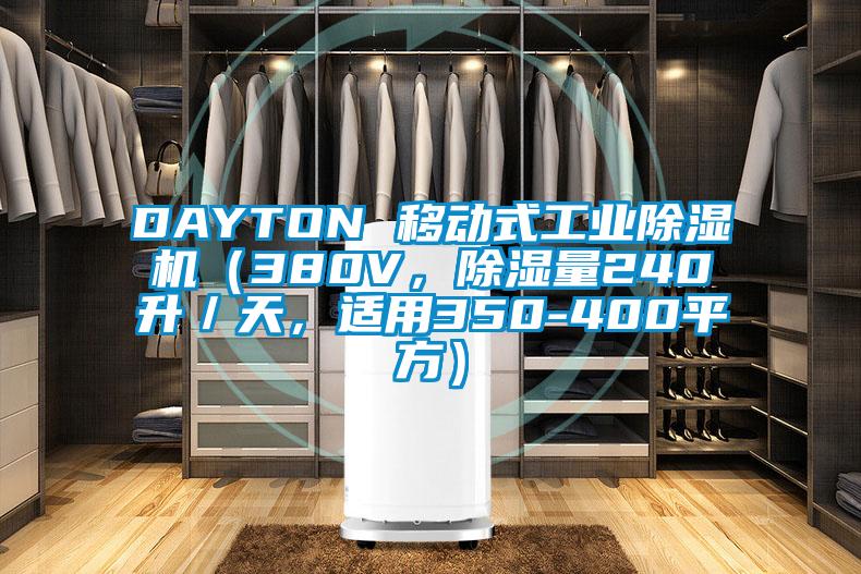 DAYTON 移動(dòng)式工業(yè)除濕機(jī)(380V,除濕量240升/天,適用350-400平方)