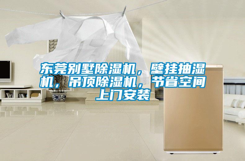 東莞別墅除濕機,壁掛抽濕機,吊頂除濕機,節省空間上門安裝