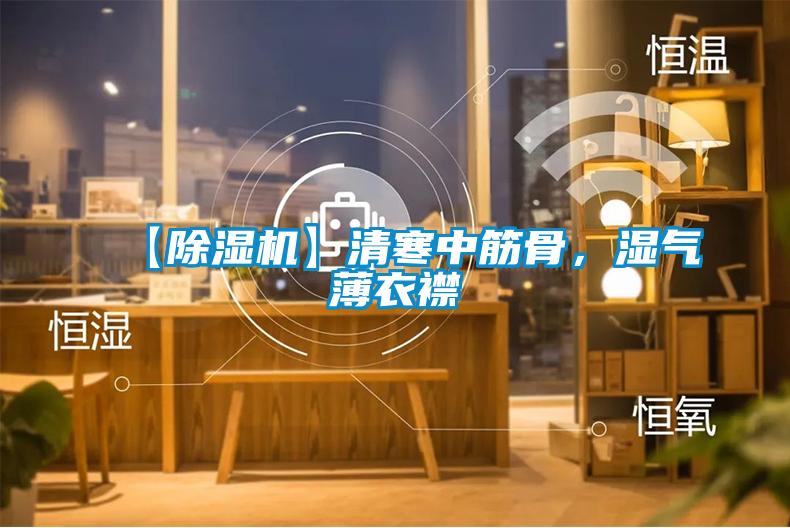 【除濕機(jī)】清寒中筋骨,濕氣薄衣襟