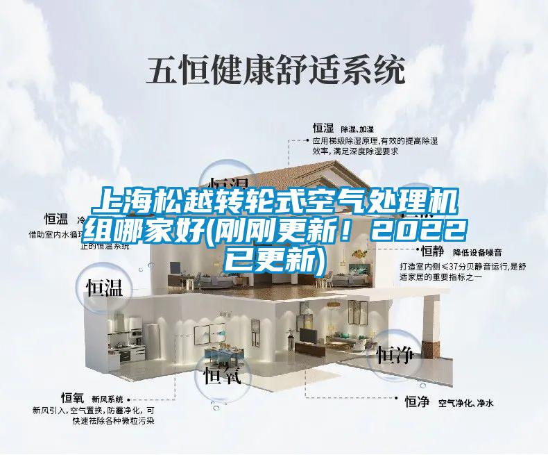 上海松越轉(zhuǎn)輪式空氣處理機(jī)組哪家好(剛剛更新！2022已更新)