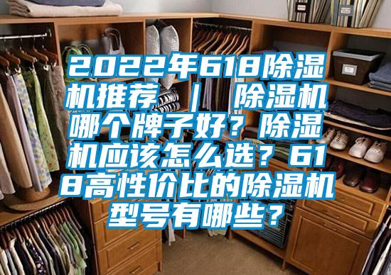 2022年618除濕機推薦 ｜ 除濕機哪個牌子好？除濕機應該怎么選？618高性價比的除濕機型號有哪些？