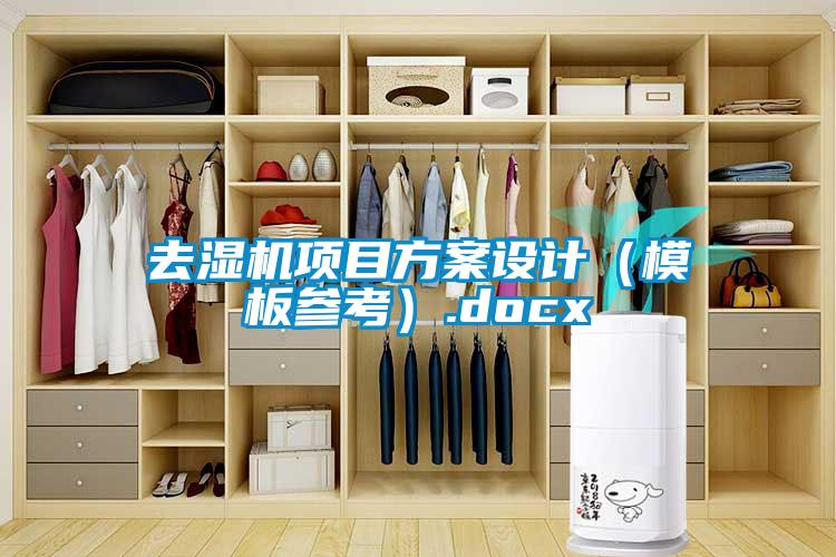 去濕機(jī)項(xiàng)目方案設(shè)計(jì)(模板參考).docx