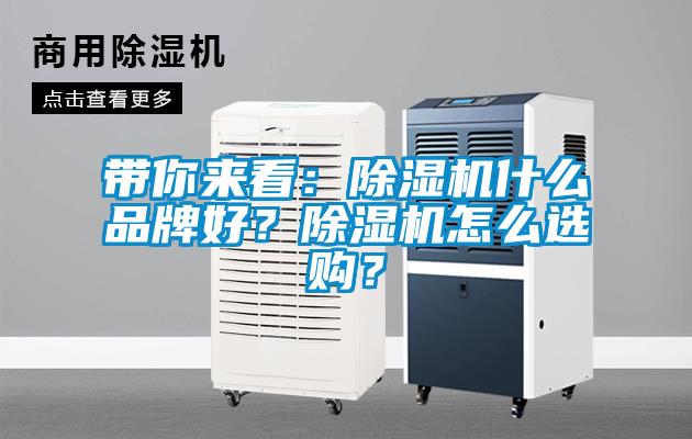 帶你來看：除濕機什么品牌好？除濕機怎么選購？