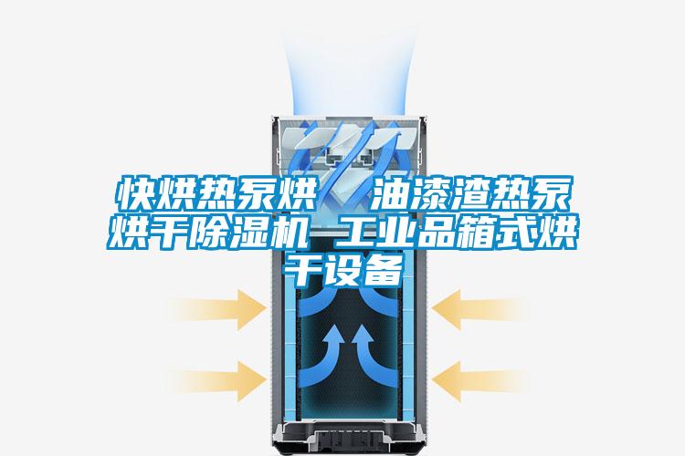 快烘熱泵烘 油漆渣熱泵烘干除濕機 工業(yè)品箱式烘干設備