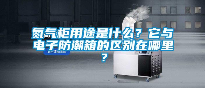 氮氣柜用途是什么?它與電子防潮箱的區(qū)別在哪里?