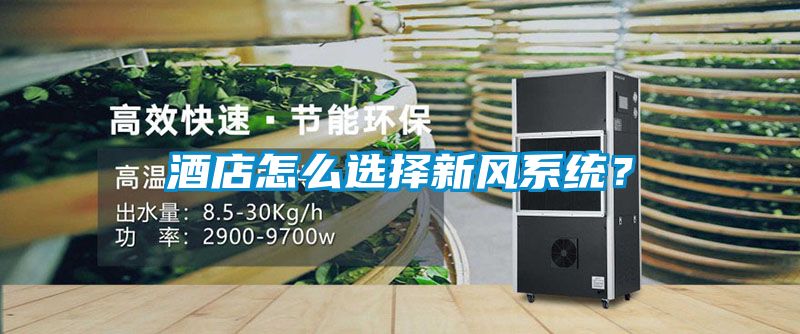 酒店怎么選擇新風(fēng)系統(tǒng)?