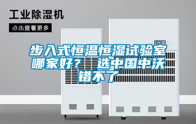 步入式恒溫恒濕試驗室哪家好? 選中國中沃錯不了